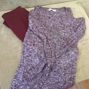 Hollister Shirt w/ Charlotte Rouse Leggings
